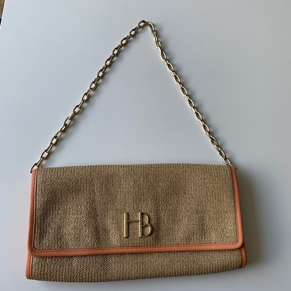 Henri Bendel Woven Clutch